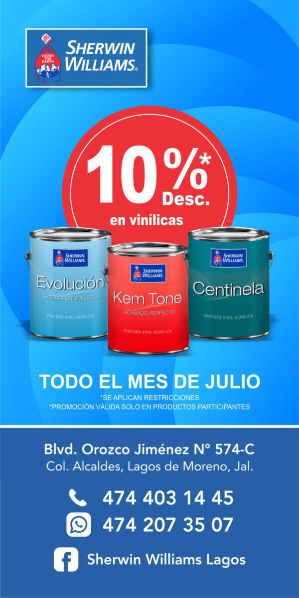 Sherwin Williams Lagos de Moreno