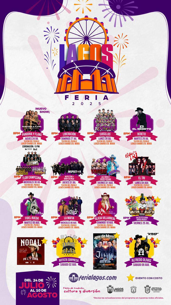 TEATRO DEL PUEBLO FERIA LAGOS 2025